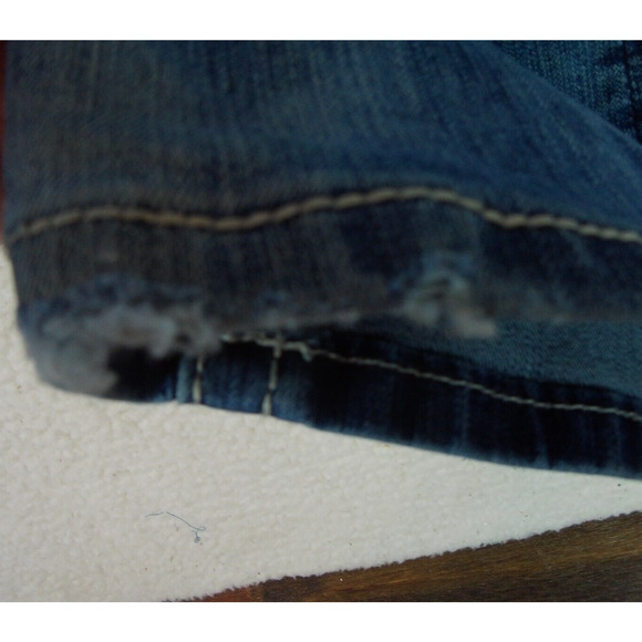 Miss Me Womens Boot Cut Denim Jeans Distresse Style JE8000BX Embellished Size 29 - Picture 7 of 16